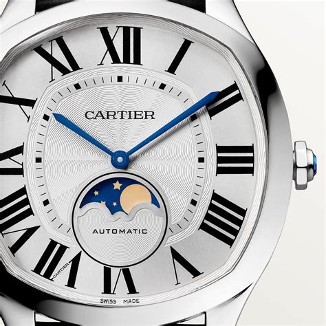 cartier moon phase watch